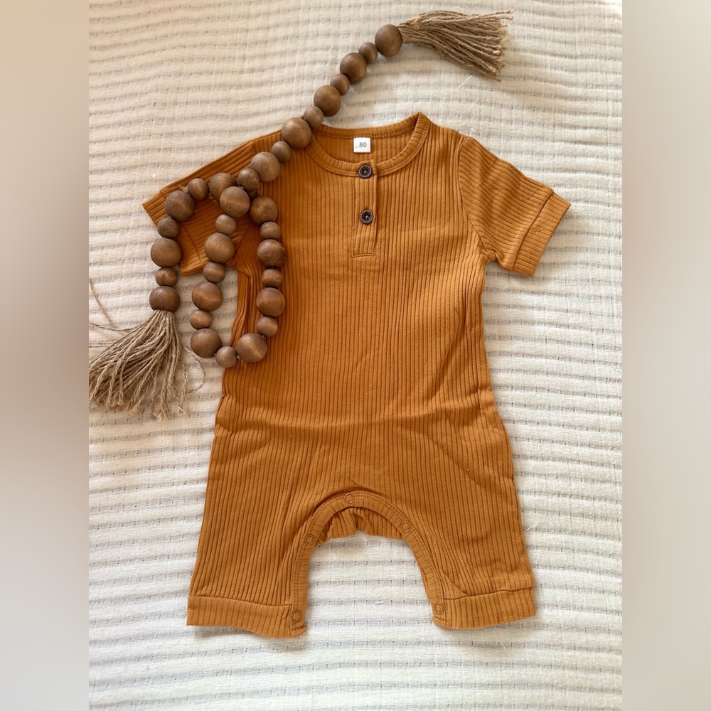 NEW 🤍 Lavender and Fern 🤍 Ribbed Rompers